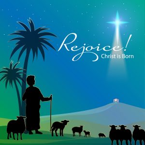 Christ is born Christian Christmas Cards