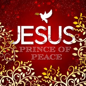Jesus Prince of Peace Luxury Christmas Card