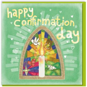 Church Window Confirmation Card