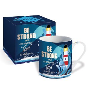 Be Strong Christian Mug & Giftbox