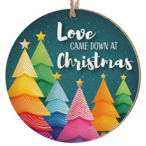 Christmas Love Ceramic Christmas Decoration