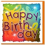 Sparkle Christian Birthday Card