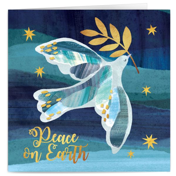Dove of Peace Christian Christmas Card